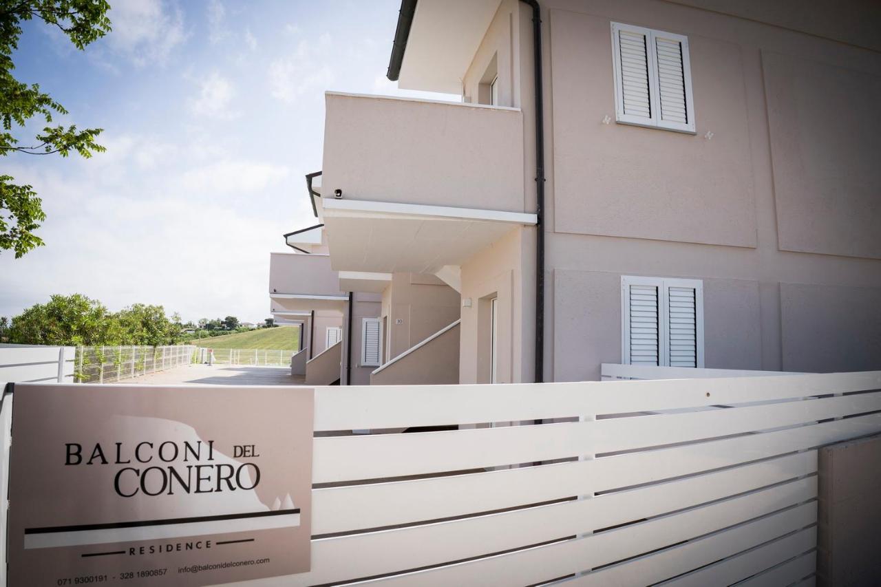 Balconi Del Conero Aparthotel Numana Exterior foto